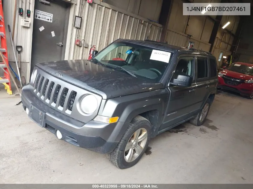 1J4NF1GB7BD207461 2011 Jeep Patriot Sport