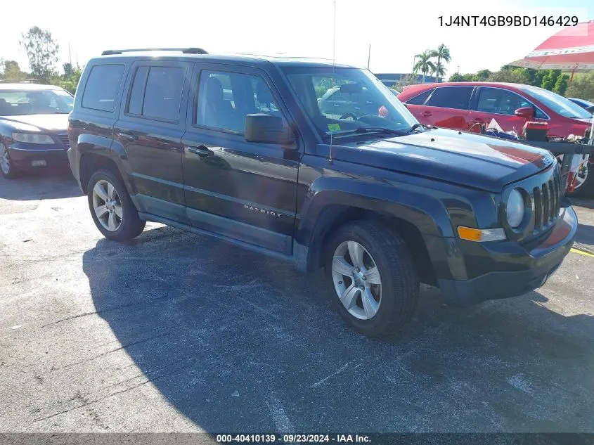 1J4NT4GB9BD146429 2011 Jeep Patriot Latitude X