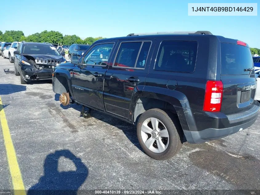 2011 Jeep Patriot Latitude X VIN: 1J4NT4GB9BD146429 Lot: 40410139