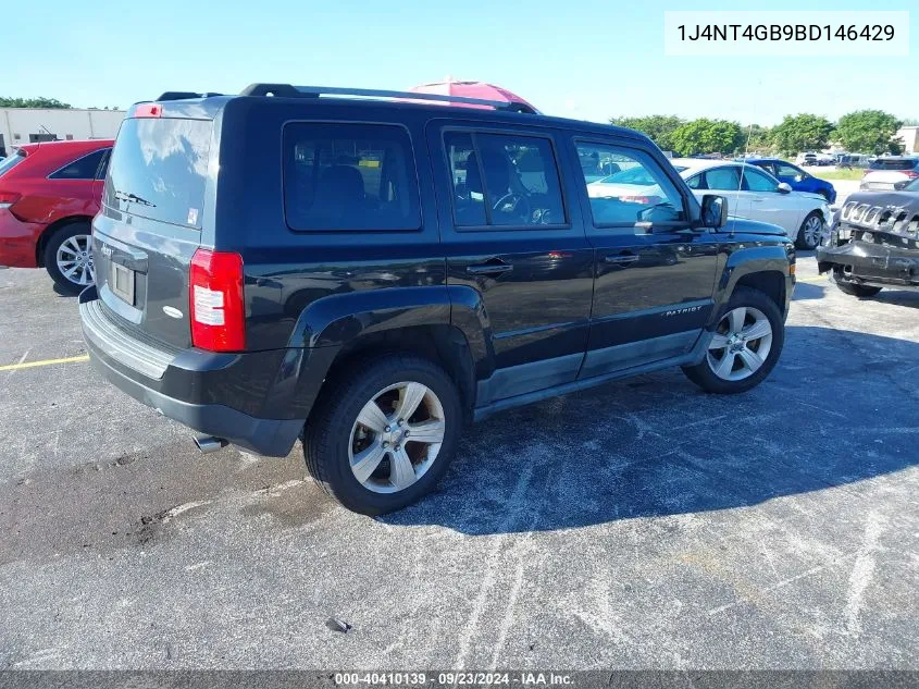 1J4NT4GB9BD146429 2011 Jeep Patriot Latitude X