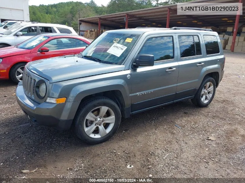 2011 Jeep Patriot Sport VIN: 1J4NT1GB1BD290023 Lot: 40502750