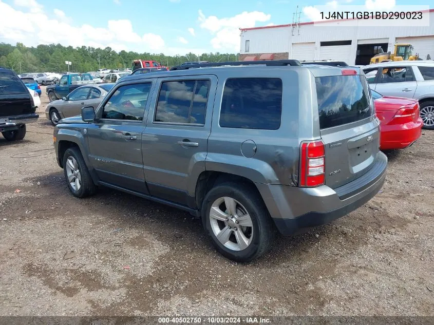 2011 Jeep Patriot Sport VIN: 1J4NT1GB1BD290023 Lot: 40502750