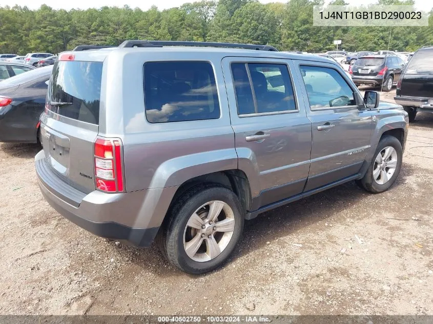 2011 Jeep Patriot Sport VIN: 1J4NT1GB1BD290023 Lot: 40502750