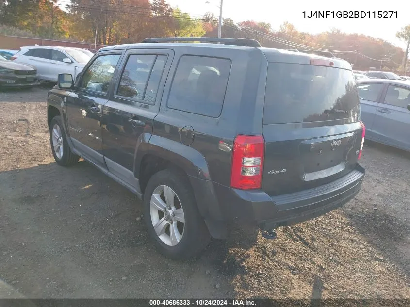 1J4NF1GB2BD115271 2011 Jeep Patriot Sport