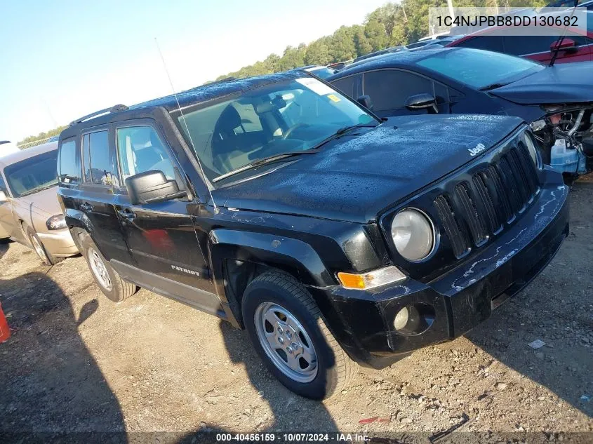 2013 Jeep Patriot Sport VIN: 1C4NJPBB8DD130682 Lot: 40456159