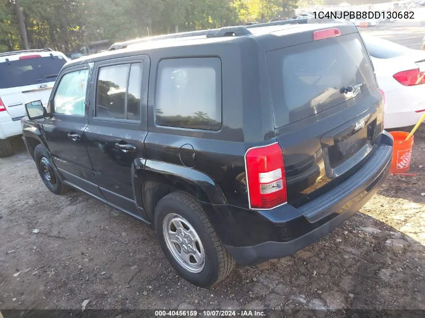 2013 Jeep Patriot Sport VIN: 1C4NJPBB8DD130682 Lot: 40456159