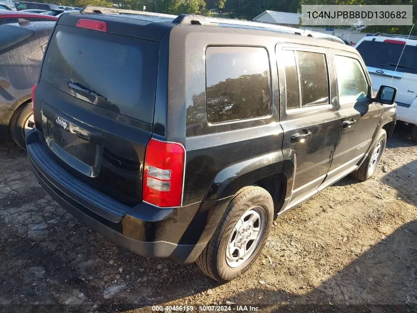 2013 Jeep Patriot Sport VIN: 1C4NJPBB8DD130682 Lot: 40456159