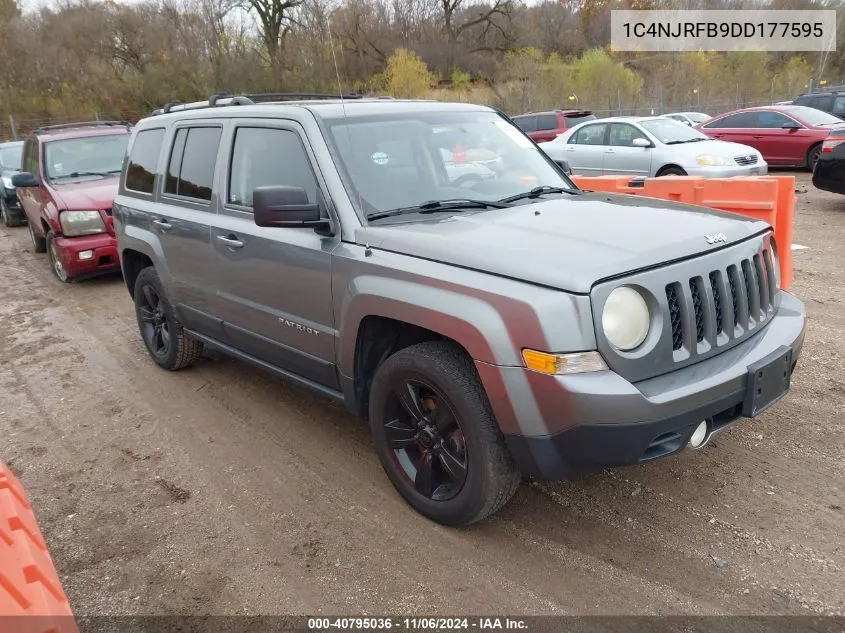 2013 Jeep Patriot Latitude VIN: 1C4NJRFB9DD177595 Lot: 40795036