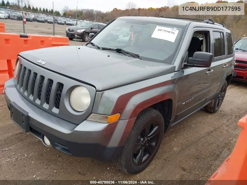 2013 Jeep Patriot Latitude VIN: 1C4NJRFB9DD177595 Lot: 40795036