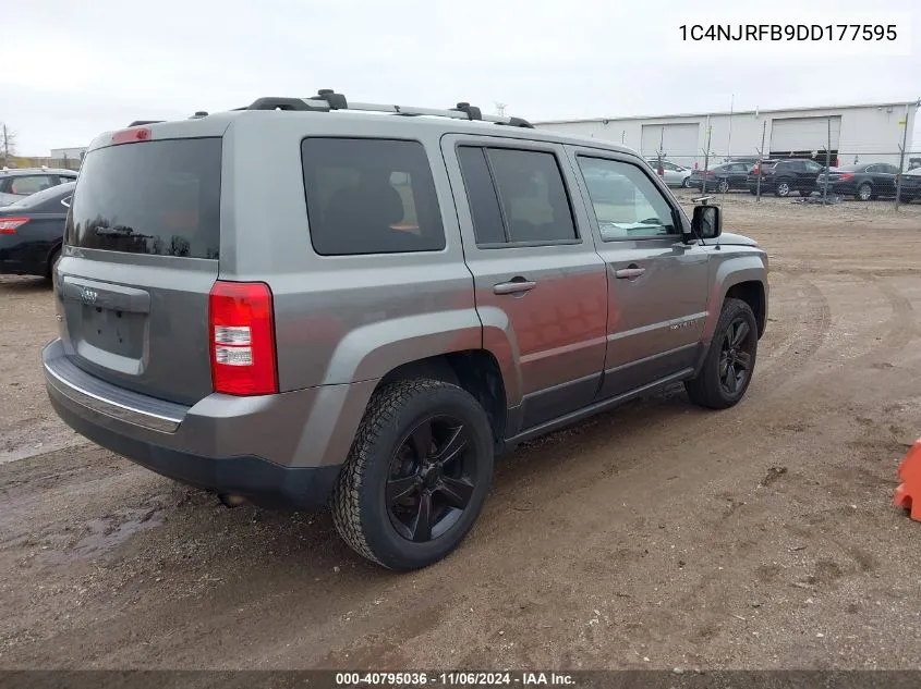 2013 Jeep Patriot Latitude VIN: 1C4NJRFB9DD177595 Lot: 40795036