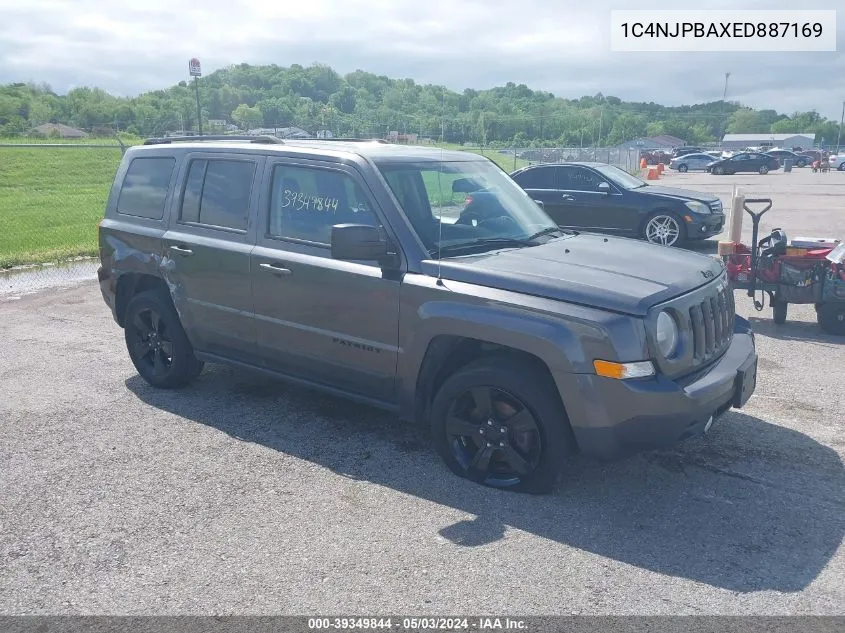 1C4NJPBAXED887169 2014 Jeep Patriot Altitude