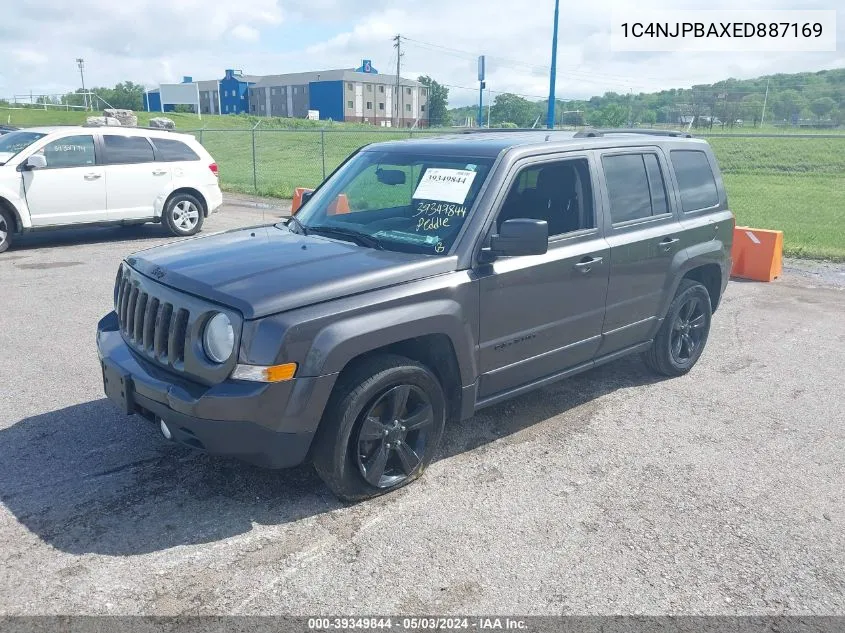 1C4NJPBAXED887169 2014 Jeep Patriot Altitude