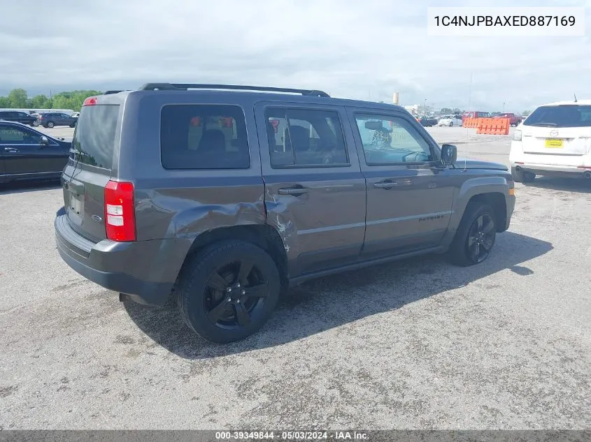 1C4NJPBAXED887169 2014 Jeep Patriot Altitude