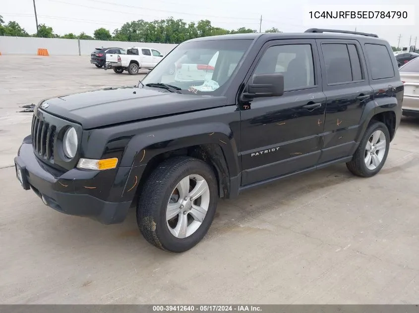 2014 Jeep Patriot Latitude VIN: 1C4NJRFB5ED784790 Lot: 39412640