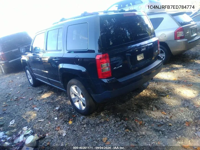 1C4NJRFB7ED784774 2014 Jeep Patriot Latitude