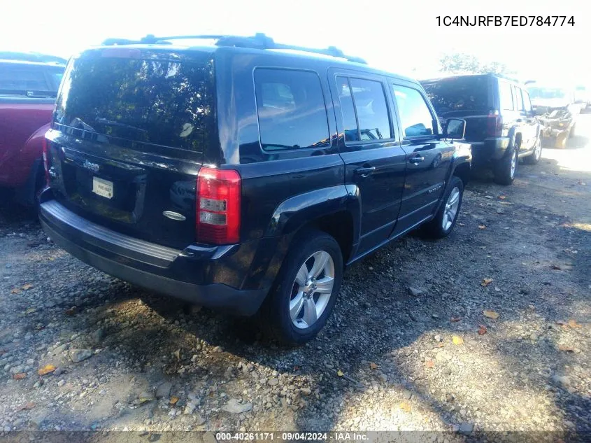 1C4NJRFB7ED784774 2014 Jeep Patriot Latitude