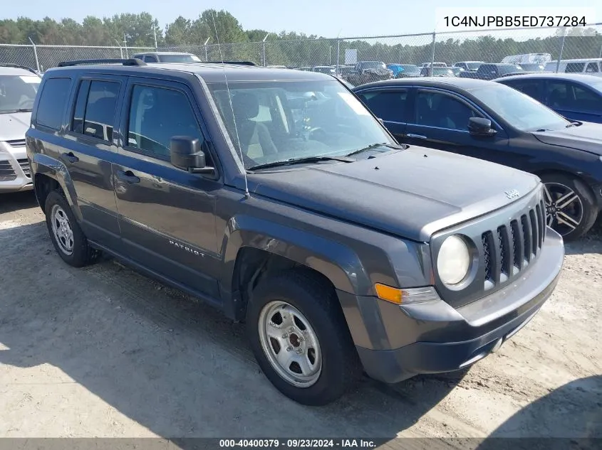 2014 Jeep Patriot Sport VIN: 1C4NJPBB5ED737284 Lot: 40400379