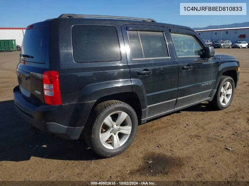 1C4NJRFB8ED810833 2014 Jeep Patriot Latitude