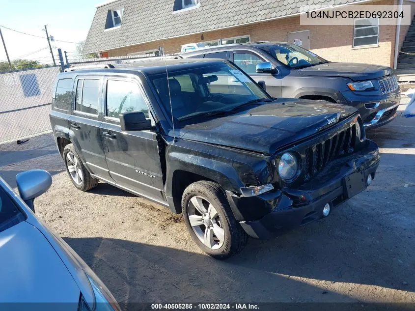 2014 Jeep Patriot Limited VIN: 1C4NJPCB2ED692304 Lot: 40505285