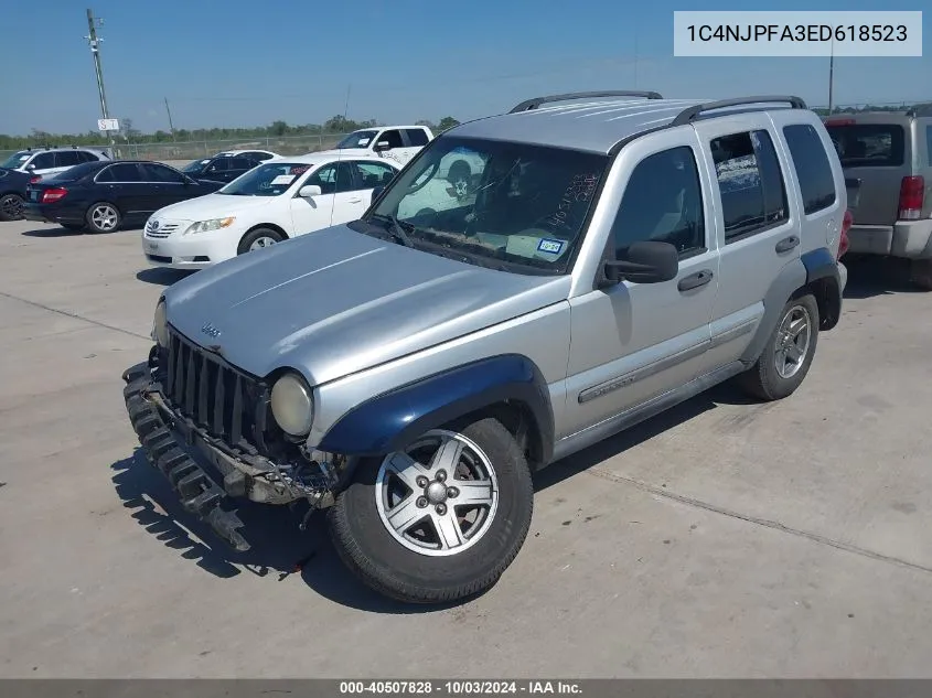 2014 Jeep Patriot Latitude VIN: 1C4NJPFA3ED618523 Lot: 40507828