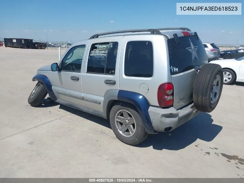 2014 Jeep Patriot Latitude VIN: 1C4NJPFA3ED618523 Lot: 40507828