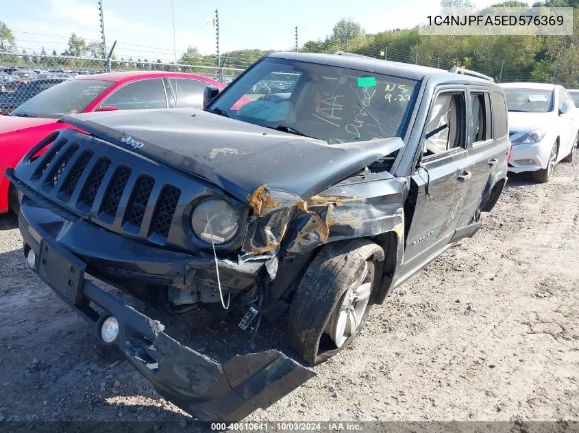 2014 Jeep Patriot Latitude VIN: 1C4NJPFA5ED576369 Lot: 40510641