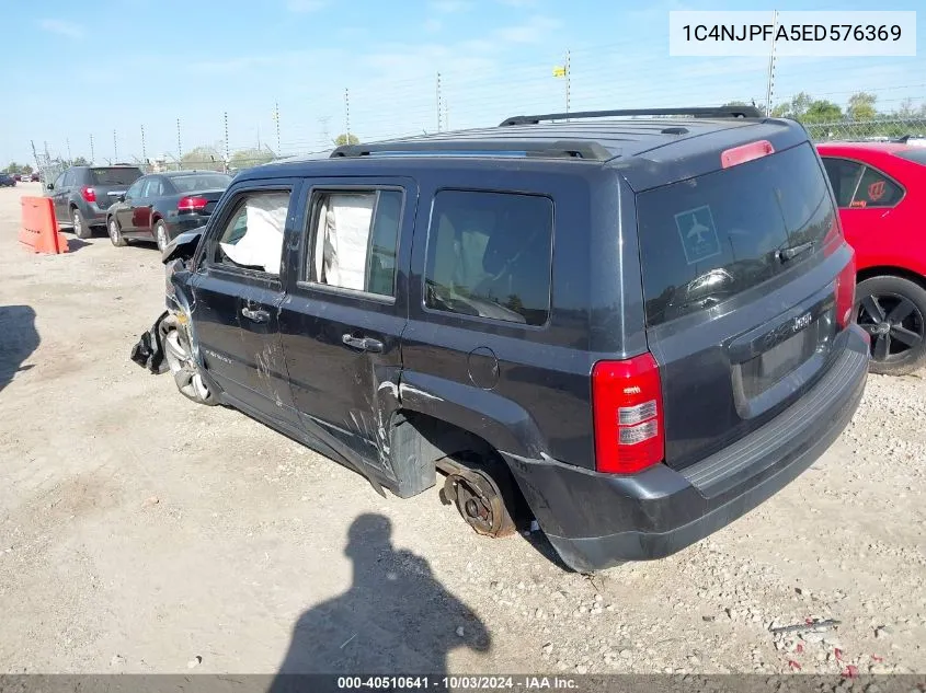 1C4NJPFA5ED576369 2014 Jeep Patriot Latitude