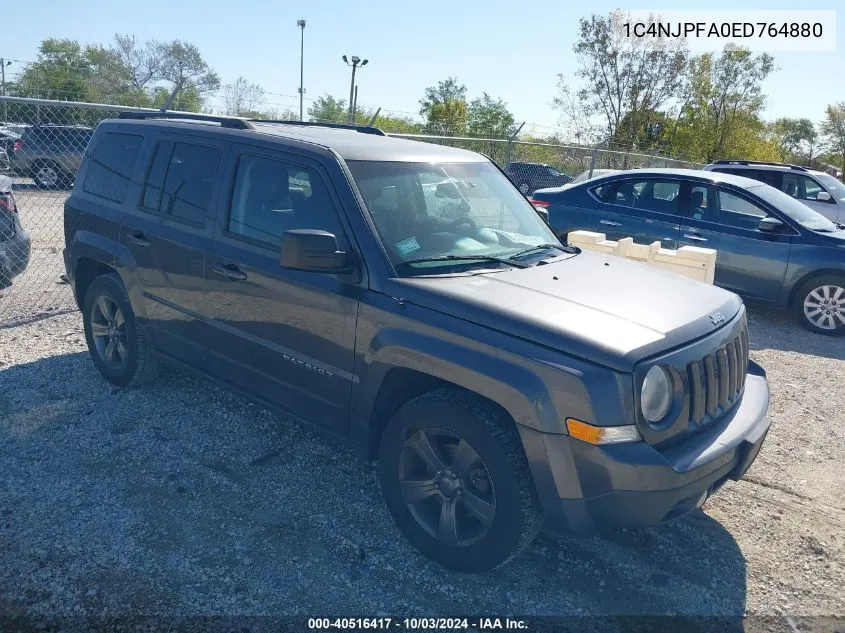 1C4NJPFA0ED764880 2014 Jeep Patriot High Altitude