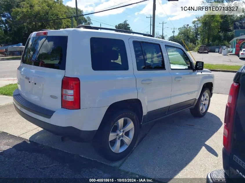 1C4NJRFB1ED713327 2014 Jeep Patriot Latitude