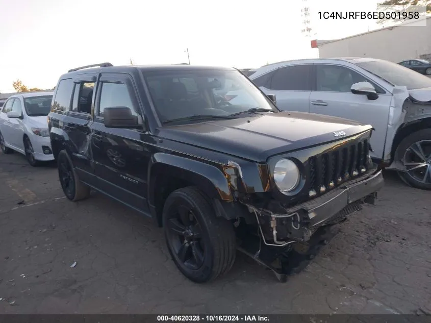 1C4NJRFB6ED501958 2014 Jeep Patriot Latitude