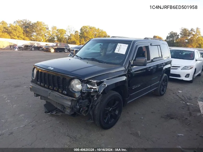 2014 Jeep Patriot Latitude VIN: 1C4NJRFB6ED501958 Lot: 40620328