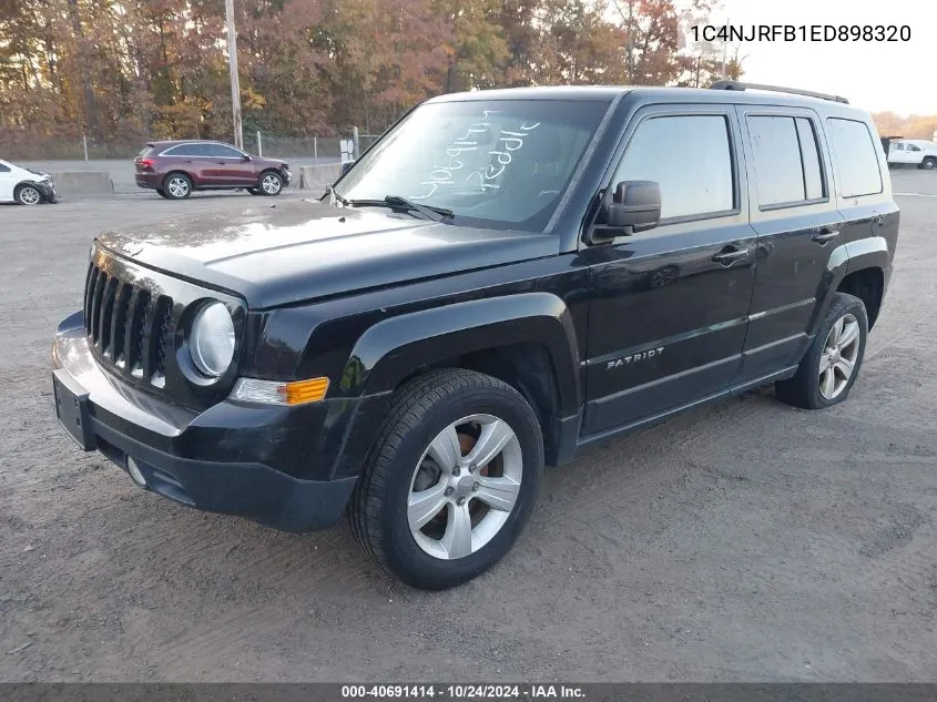 2014 Jeep Patriot Latitude VIN: 1C4NJRFB1ED898320 Lot: 40691414