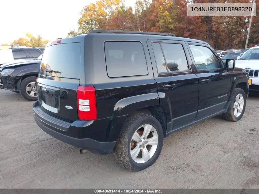 1C4NJRFB1ED898320 2014 Jeep Patriot Latitude