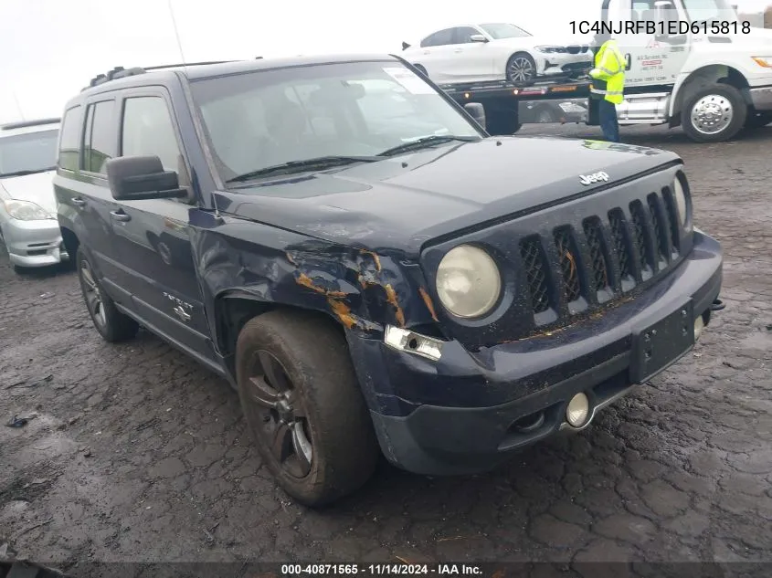 2014 Jeep Patriot Latitude VIN: 1C4NJRFB1ED615818 Lot: 40871565