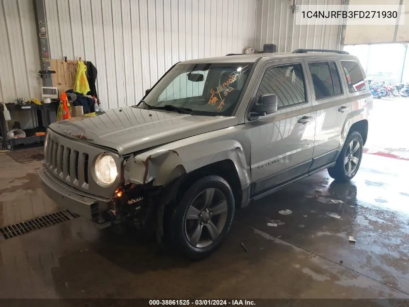 2015 Jeep Patriot High Altitude Edition VIN: 1C4NJRFB3FD271930 Lot: 38861525