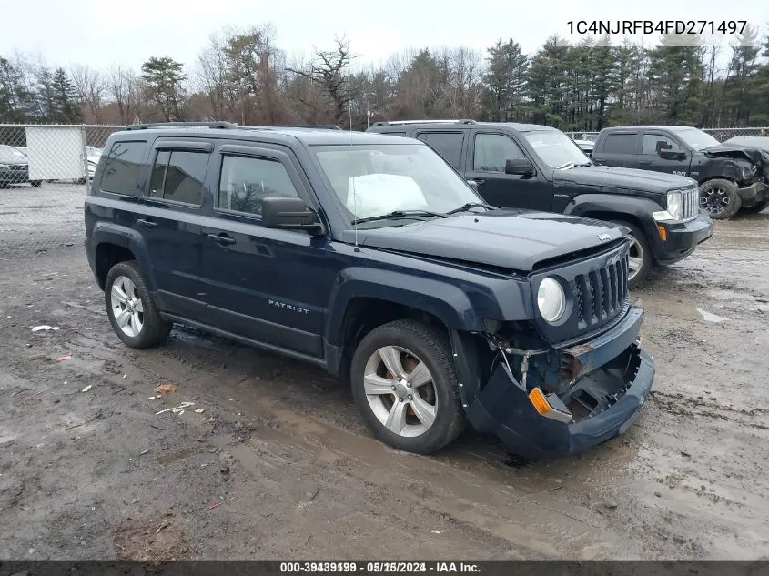 2015 Jeep Patriot Latitude VIN: 1C4NJRFB4FD271497 Lot: 39439199