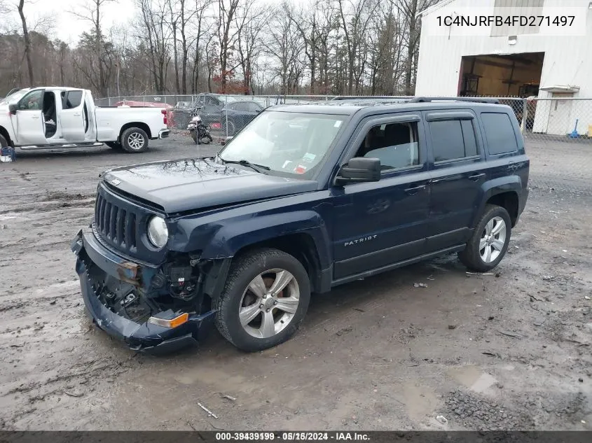 2015 Jeep Patriot Latitude VIN: 1C4NJRFB4FD271497 Lot: 39439199