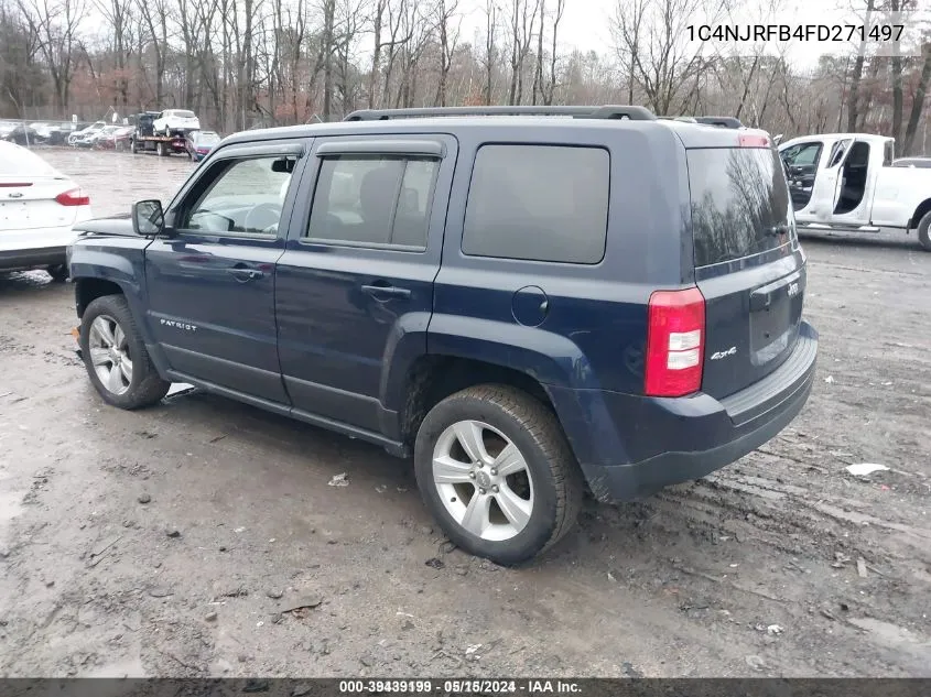 2015 Jeep Patriot Latitude VIN: 1C4NJRFB4FD271497 Lot: 39439199