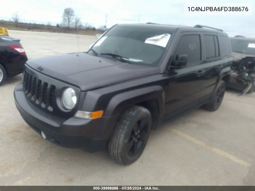 2015 Jeep Patriot Sport VIN: 1C4NJPBA6FD388676 Lot: 39958266