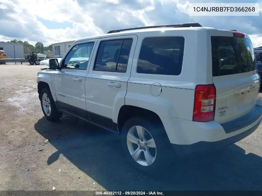 2015 Jeep Patriot Sport VIN: 1C4NJRBB7FD366268 Lot: 40382112