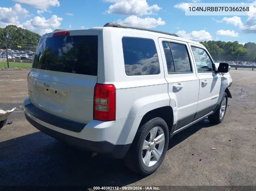 2015 Jeep Patriot Sport VIN: 1C4NJRBB7FD366268 Lot: 40382112