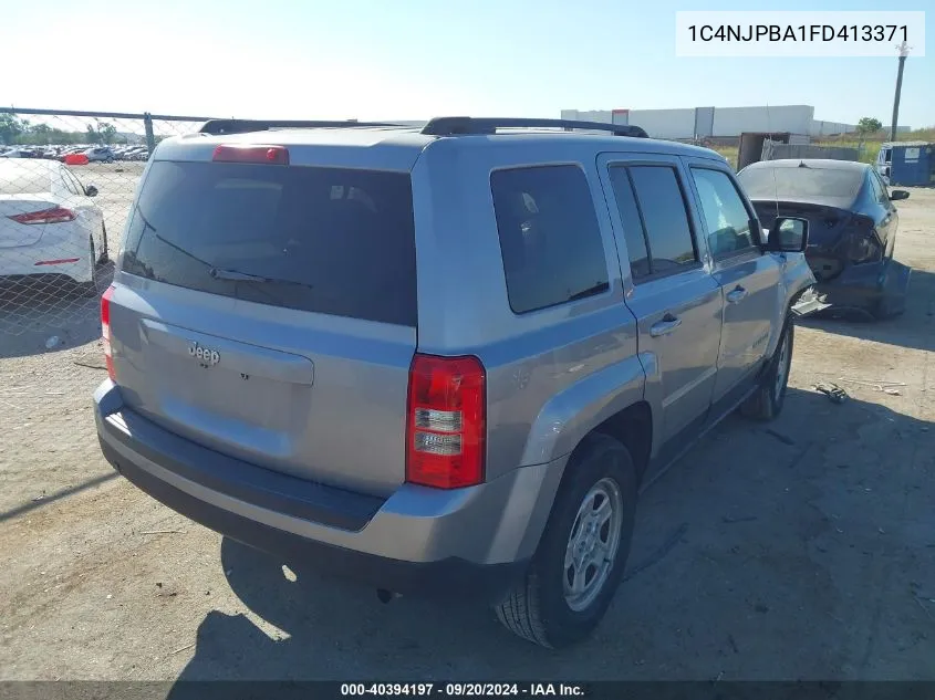 1C4NJPBA1FD413371 2015 Jeep Patriot Sport