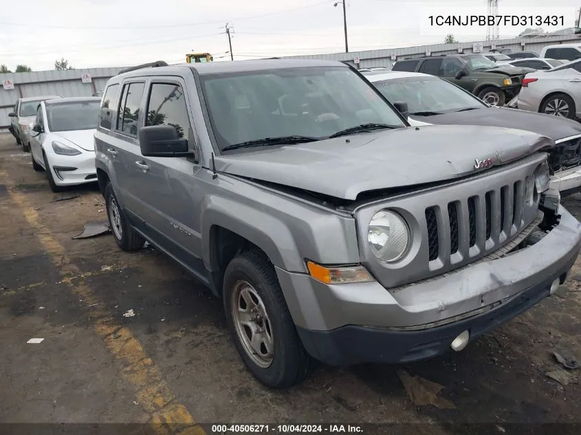 1C4NJPBB7FD313431 2015 Jeep Patriot Sport