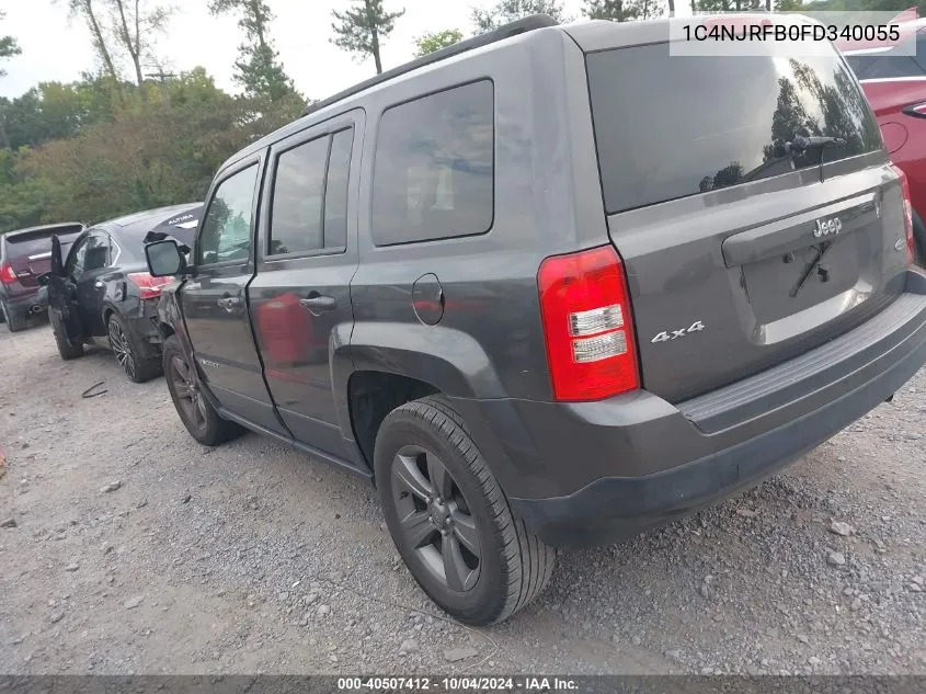 1C4NJRFB0FD340055 2015 Jeep Patriot High Altitude Edition