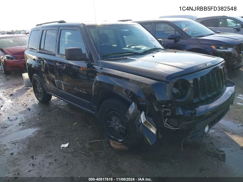 2015 Jeep Patriot Sport VIN: 1C4NJRBB5FD382548 Lot: 40817618