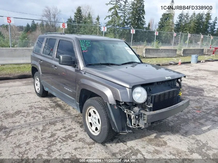 1C4NJRBB4FD338900 2015 Jeep Patriot Sport