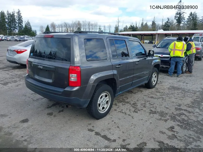 1C4NJRBB4FD338900 2015 Jeep Patriot Sport