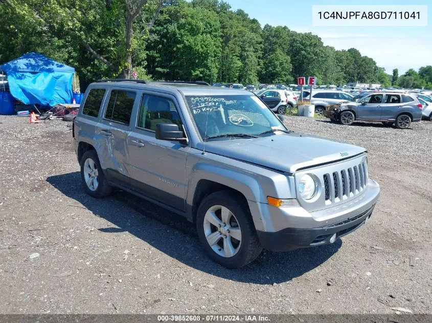 1C4NJPFA8GD711041 2016 Jeep Patriot Latitude