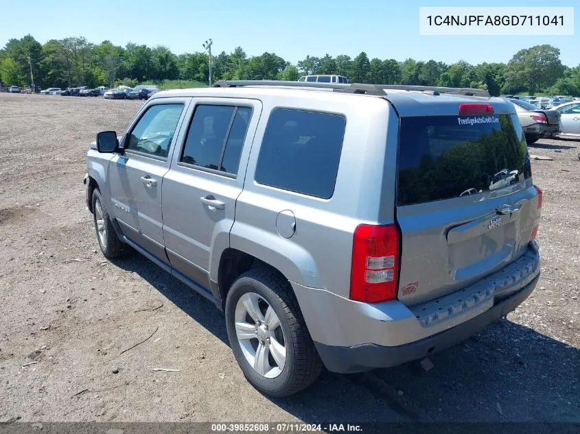 1C4NJPFA8GD711041 2016 Jeep Patriot Latitude