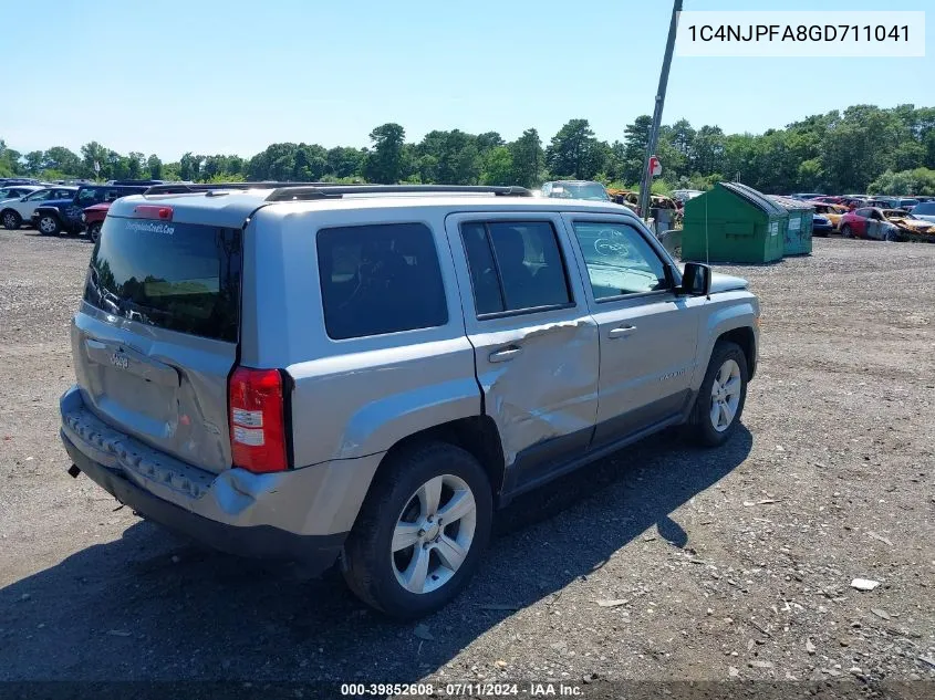 1C4NJPFA8GD711041 2016 Jeep Patriot Latitude